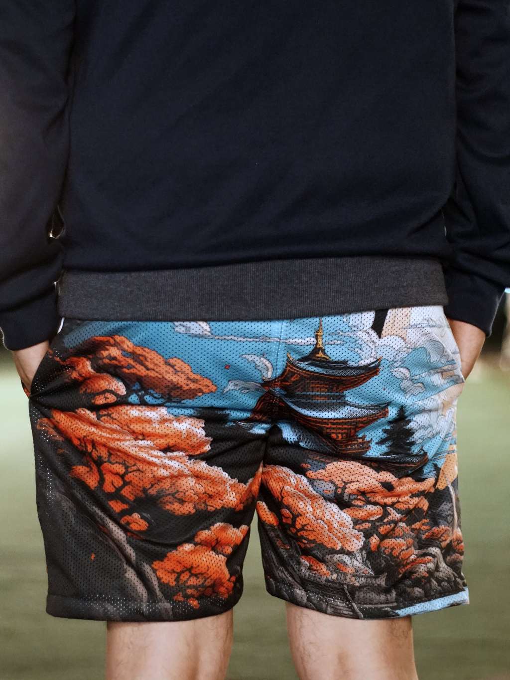 SAMURAI MESH SHORT DESIGN | Shopee Philippines