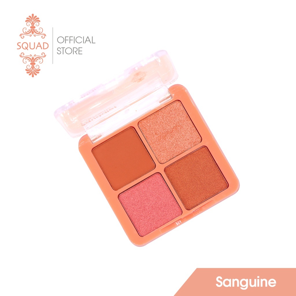 Squadlet in Sanguine (Mini Palette) by Squad Cosmetics | Shopee Philippines