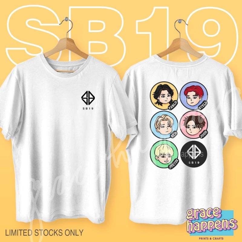 SB19 Graphic Tee Crewneck Cotton-Rich A'Tin Mahalima Shirt Unofficial ...