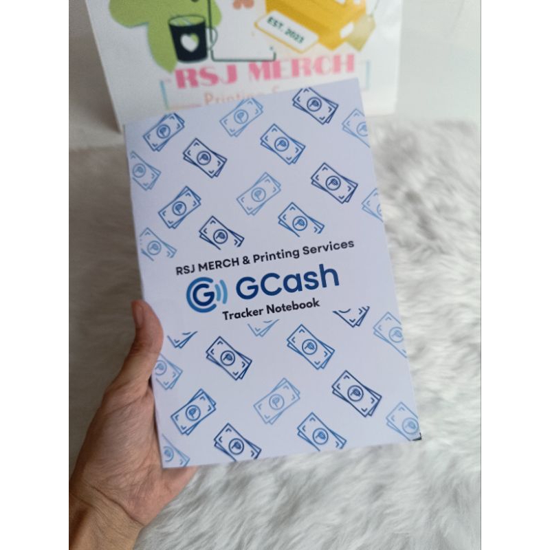 Gcash Tracker Booklet Shopee Philippines 8872