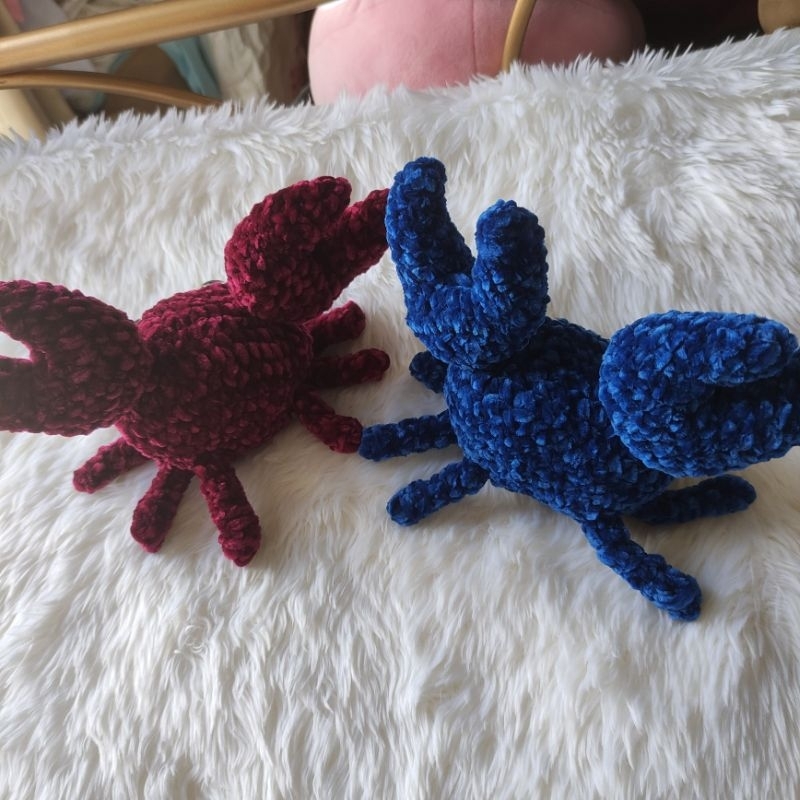 SUGARRUSHSATO Handmade Crochet Spycrab Amigurumi Plushies TF2, Team ...