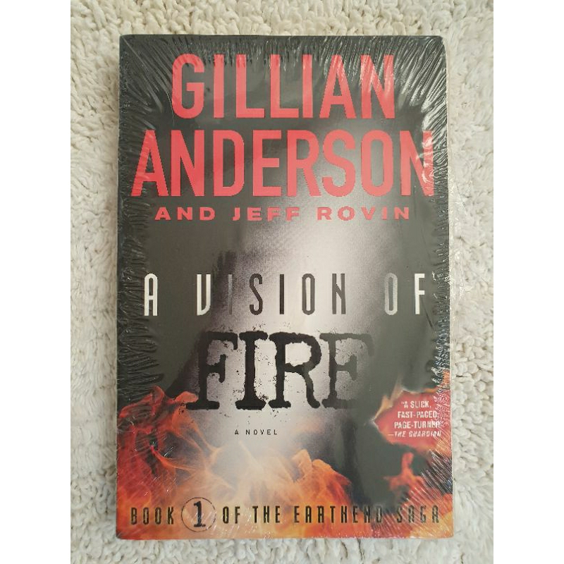 A Vision Of Fire by Gillian Anderson and Jeff Rovin | Shopee Philippines