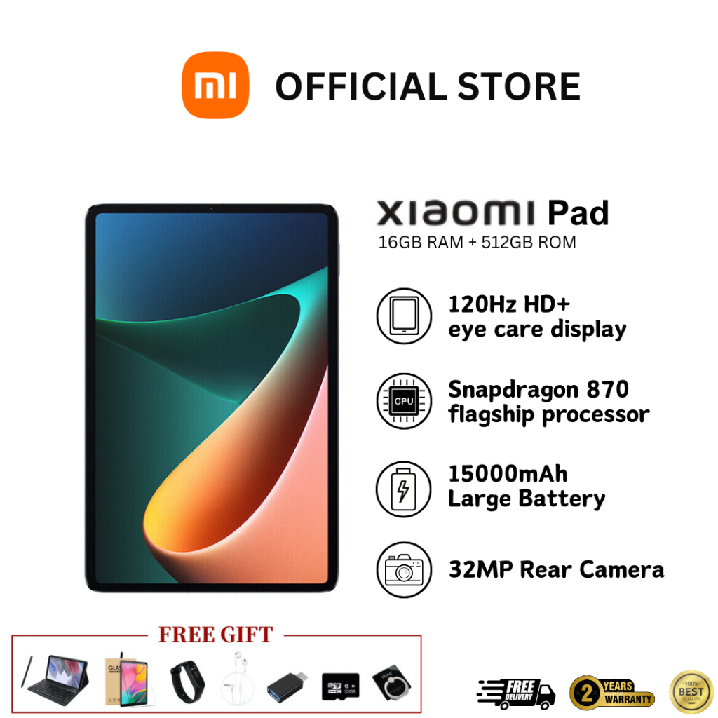 XIAOMI Redmi Pad Tablet 10.5 Pro 16+512GB ROM Learning Tablet Online