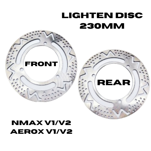 Lighten Disc For Nmax V1/V2 Aerox V2/V1 230MM | Shopee Philippines