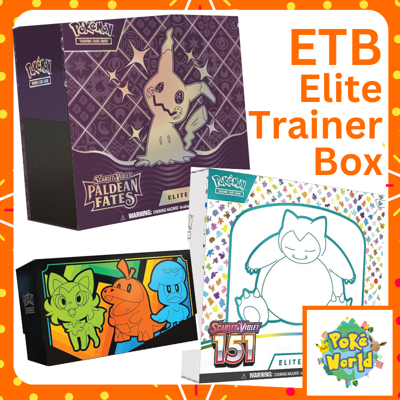 ETB Paldean Fates - Elite Trainer Box - ETB Sealed - Pokemon TCG ...