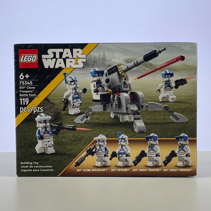 Lego Star Wars 75345 501st Clone Troopers Battle Pack | Shopee Philippines