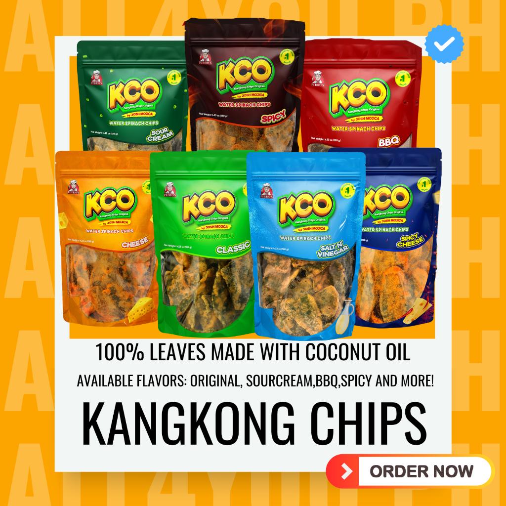 Kangkong Chips Original by Josh Mojica with More Unique Delicious