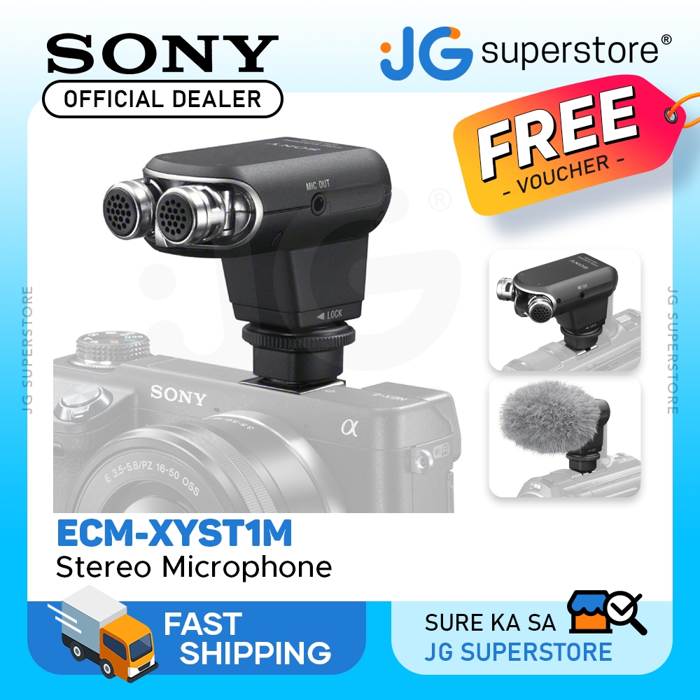 SONY ECM-XYST1M Video/Camera Stereo Microfoon