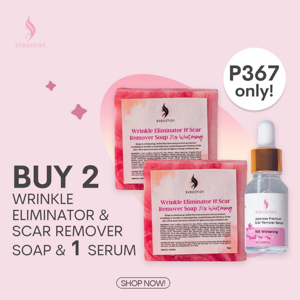 Buy 2 Wrinkle Eliminator Scar Remover and 1 Serum Shopee Philippines