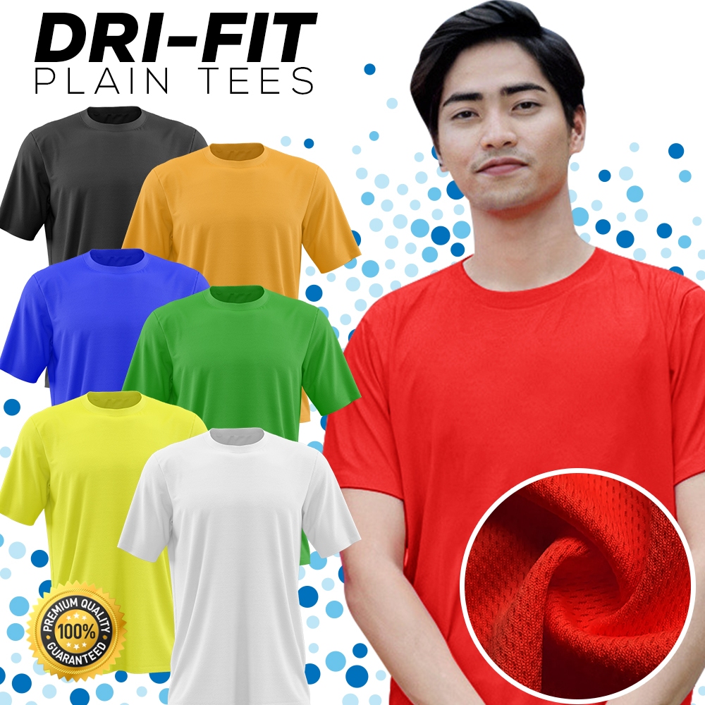 ACTIVE-DRY Mens Shirt Sport Activewear Dri Fit Men Shirt Quick Dry
