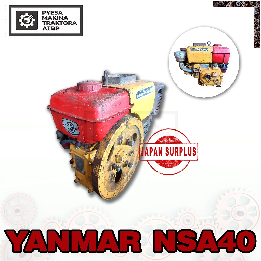 Japan Surplus Engine Unit NSA40 Hopper Bearing Type Yanmar Water-Cooled  Diesel Engine | Shopee Philippines