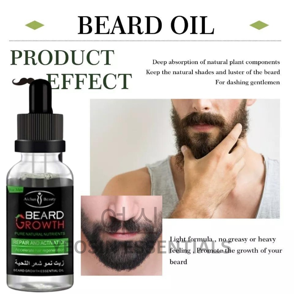 Beard Growth Pure Natural Organic Pampatubo ng Balbas Mustache Growth ...