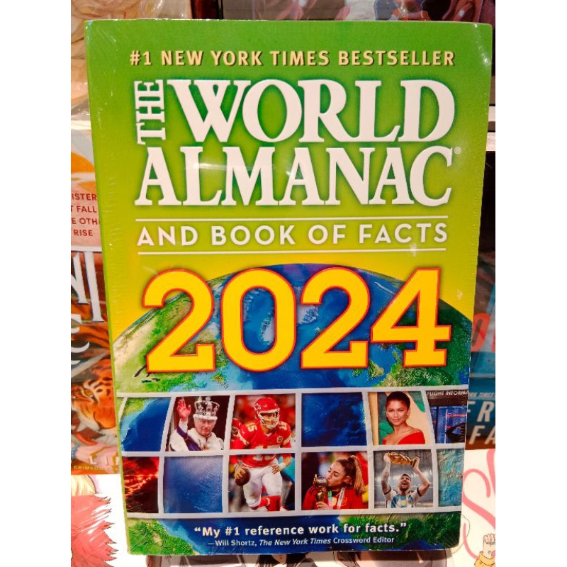 The World Almanac And Book Of Facts 2025 bestesller(softcover) Shopee