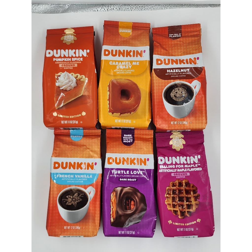 Dunkin Coffee Original Blend / Dunkin Colombian / Dunkin Hazelnut