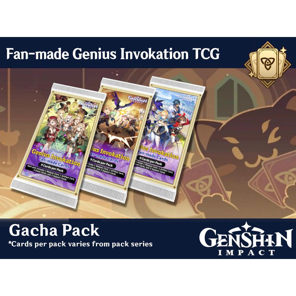 Fan-made』 Genius Invokation TCG | Random Card Pack | Shopee Philippines