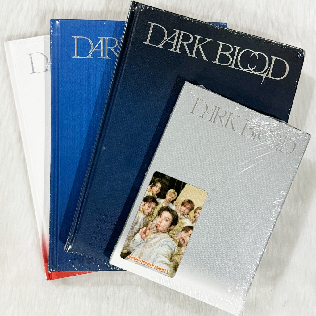 Sealed ENHYPEN Dark Blood Album NEW, HALF, FULL, And ENGENE Version ...