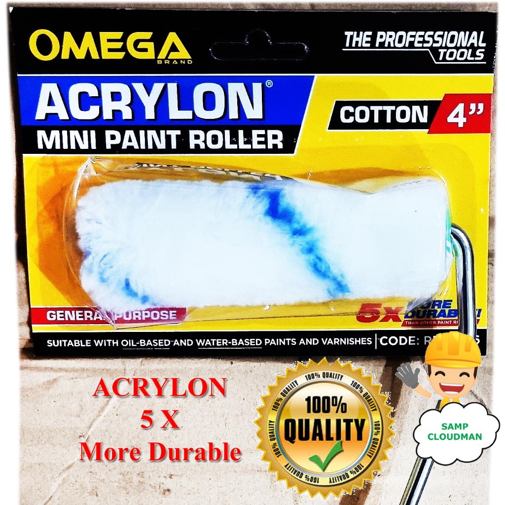 Omega Acrylon Mini Baby Paint Roller 4