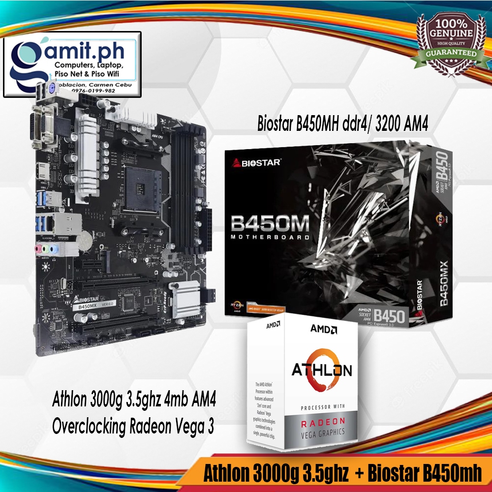 Motherboard Bundle Processor AMD a6 7480 a8 9600 athlon 200ge athlon 3000g biostar asus gigabyte