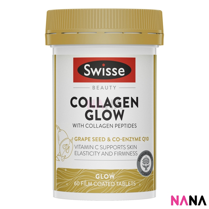 Swisse Beauty Collagen Glow With Peptides 60 Tablets (EXP:01 2026 ...