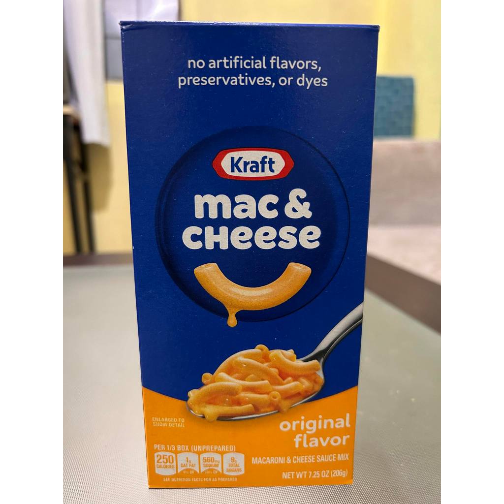 Kraft Original Macaroni & Cheese Dinner 206g Shopee Philippines