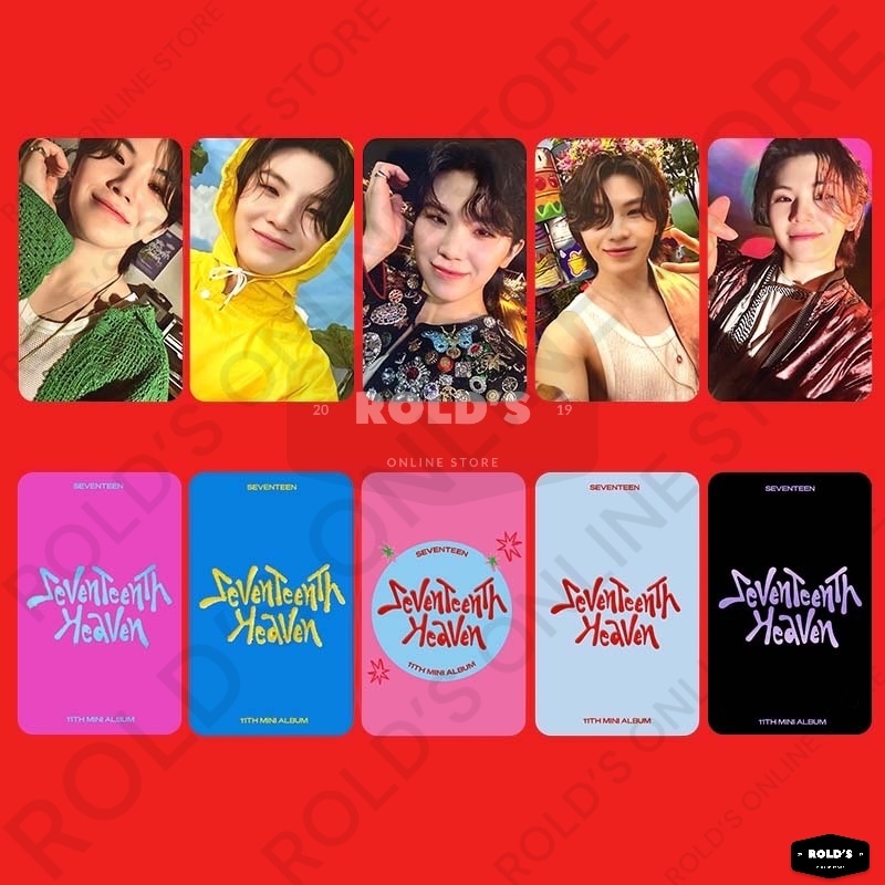 5-13pcs/set] SEVENTEEN 'Seventeenth Heaven' UNOFFICIAL Photocards