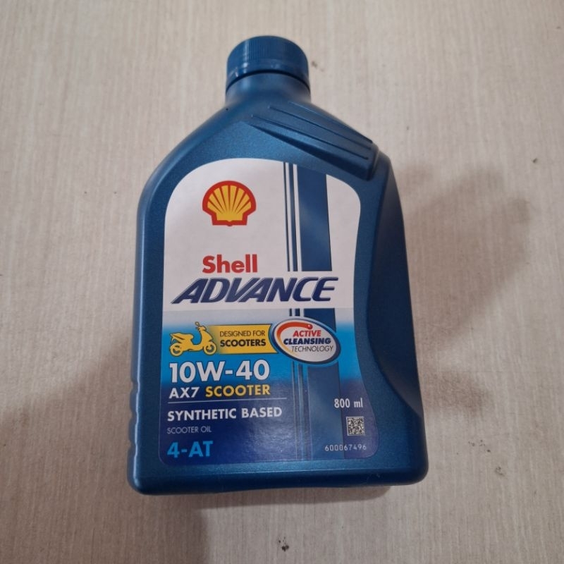 ORIGINAL SHELL ADVANCE AX7 SCOOTER (800mL) | Shopee Philippines