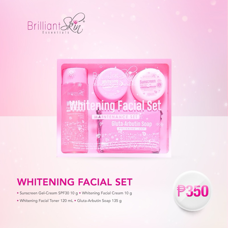 Brilliant Skin Whitening Set New and Improved Shopee Philippines