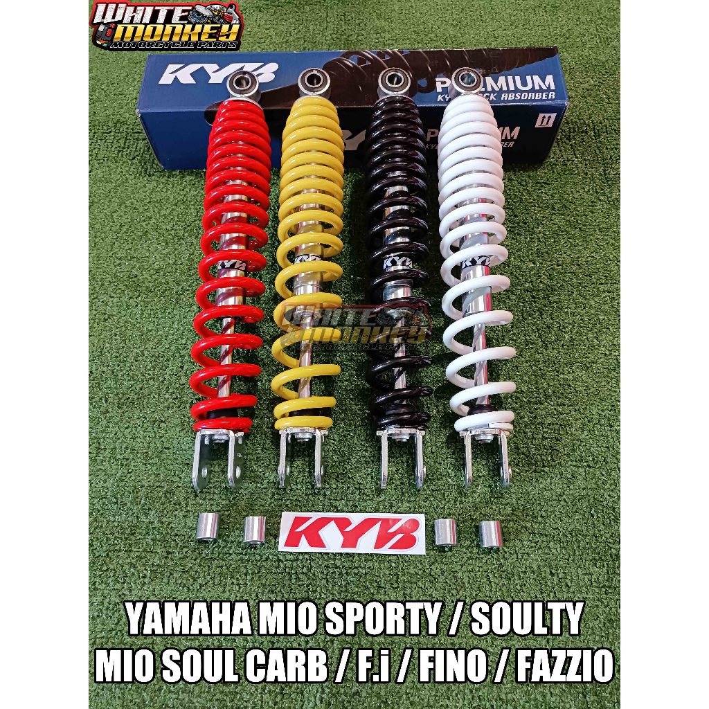 KYB REAR SHOCK ABSORBER 320MM YAMAHA SPORTY/SOULTY / MIO SOUL CARB/F.i ...
