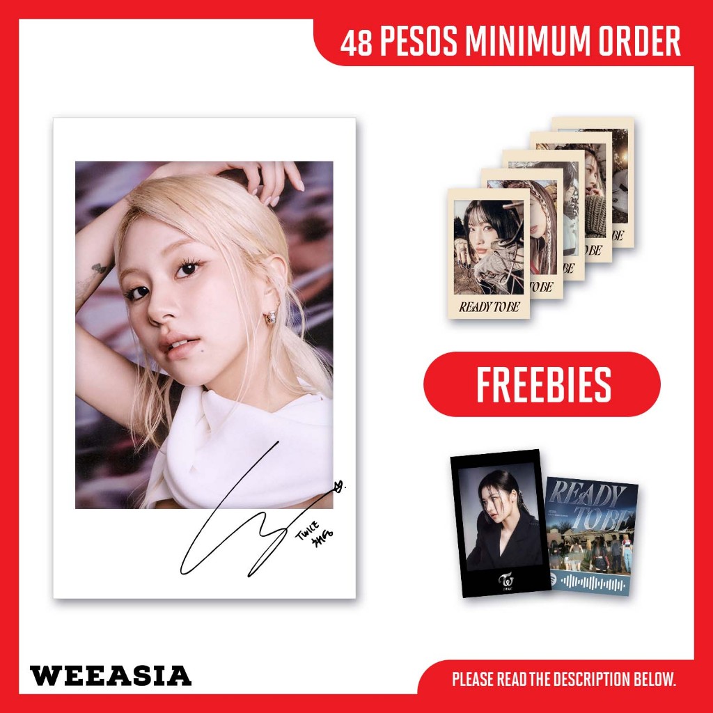 READY TO BE INSTAX INSPIRED PHOTOCARD HD Print with FREEBIES | WEEASIA ...