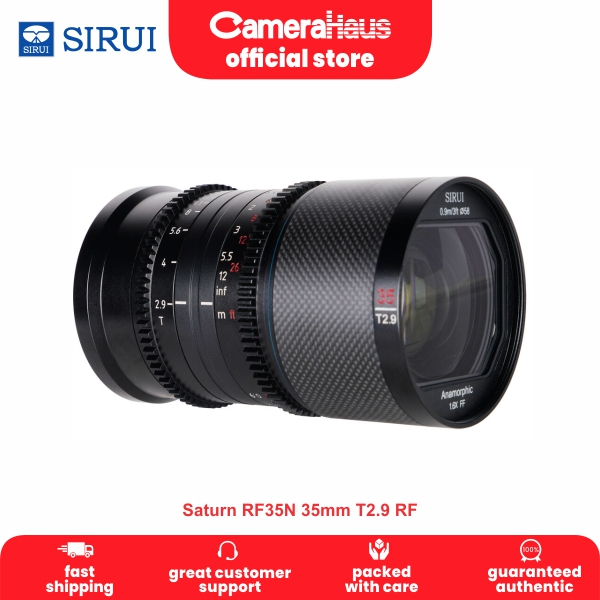 SIRUI Saturn 35mm T2.9 1.6x - Most Compact Full-Frame Anamorphic Lens - View #2