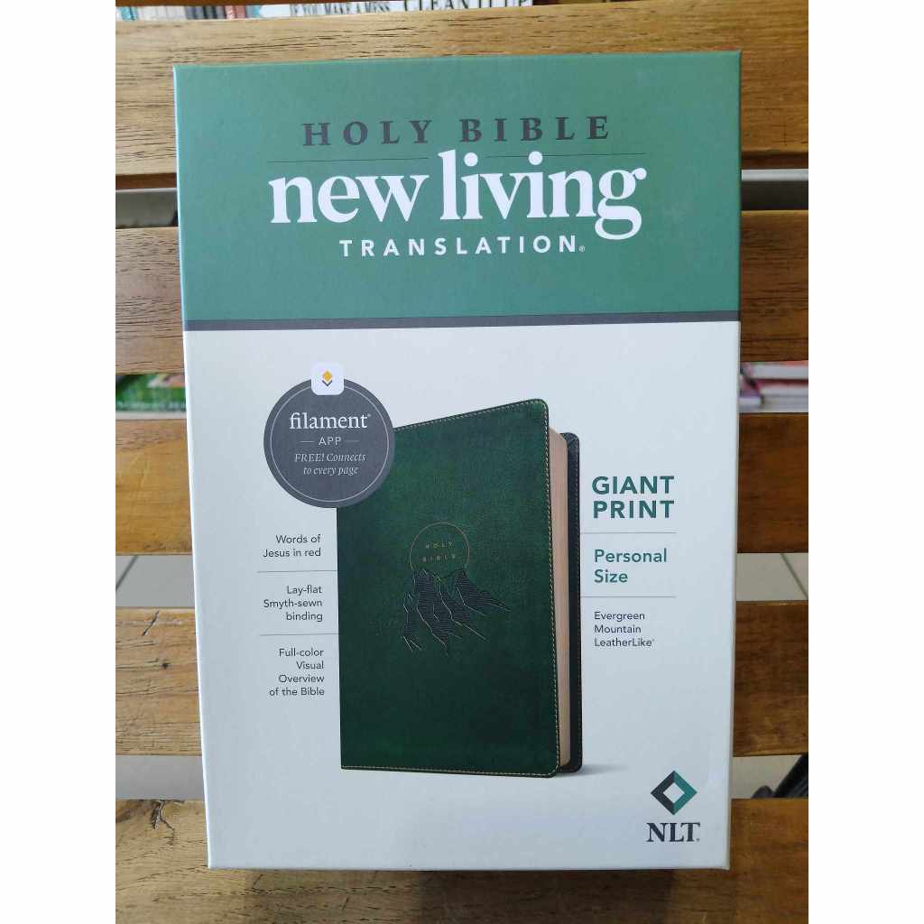 Nlt Personal Size Giant Print Bible Filament Enabled Edition