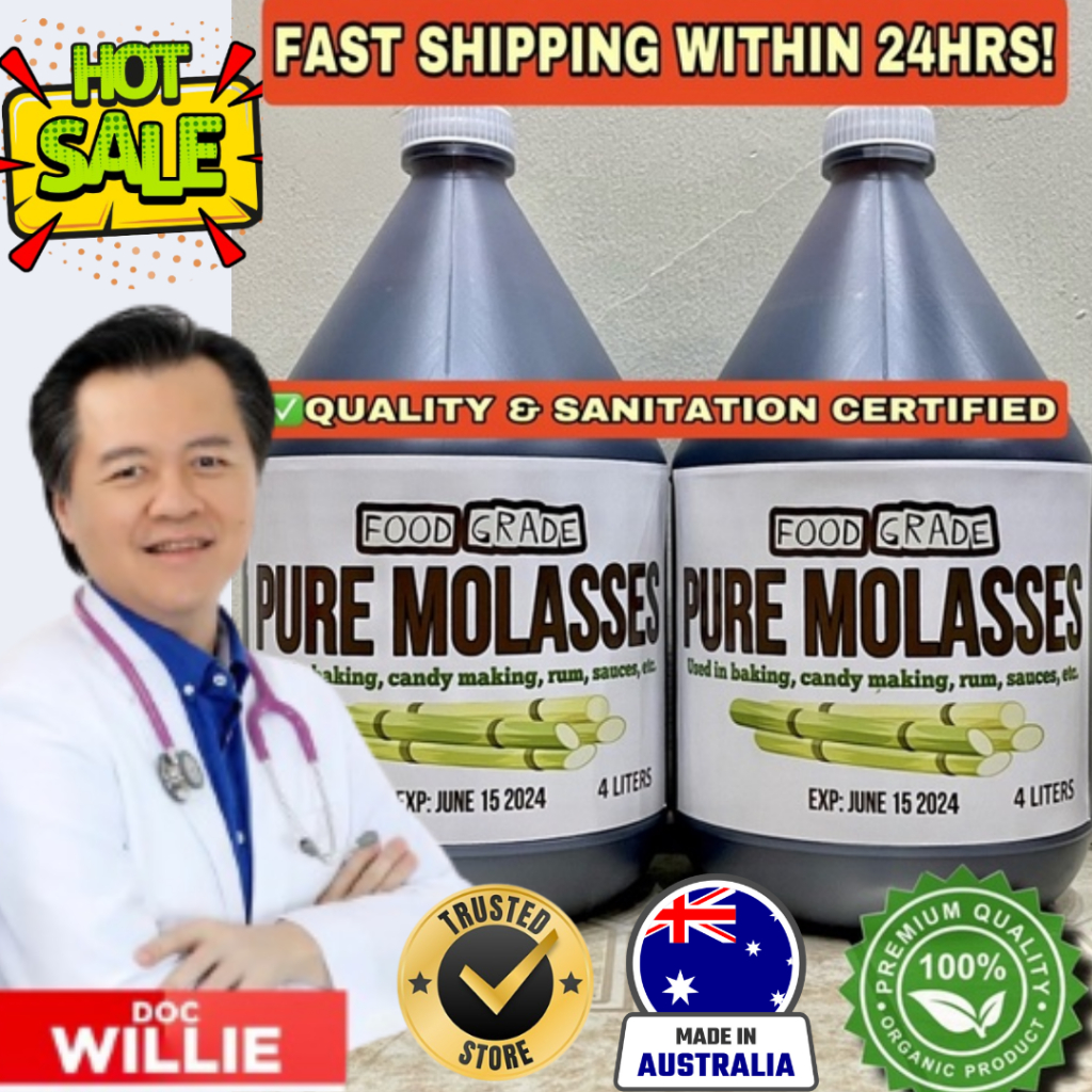 (PURE GRADE) molasses for Animals, Plants and Farm Supplement 4L/5kg