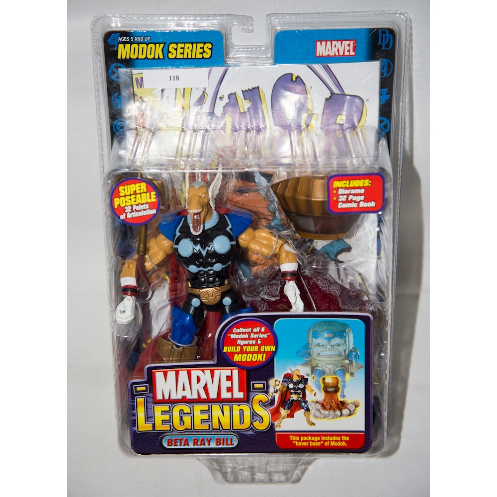 Vintage Toybiz Marvel Legends Beta Ray Bill Modok Series Brand New ...