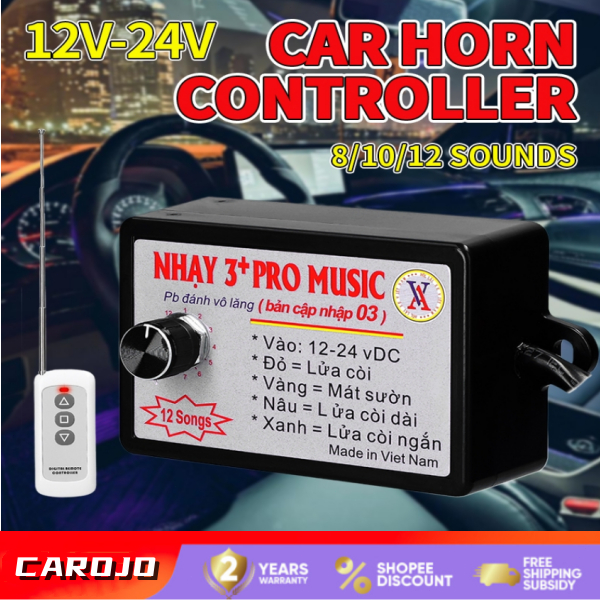 Pc Nhay Pro Music Rapid Horn Relay For Car Motorcycle Truck