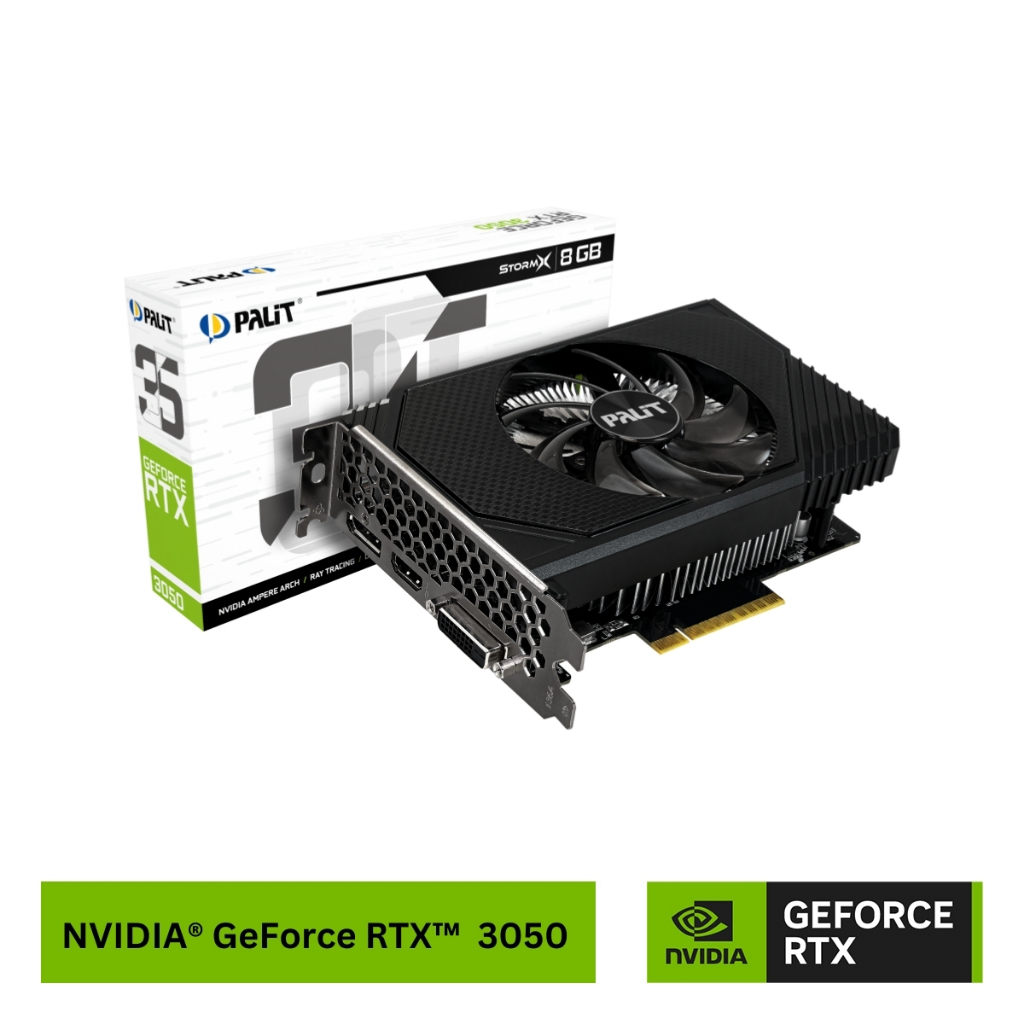 Palit NVIDIA® GeForce RTX™ 3050 NE63050018JE-1072F STORMX 6GB  