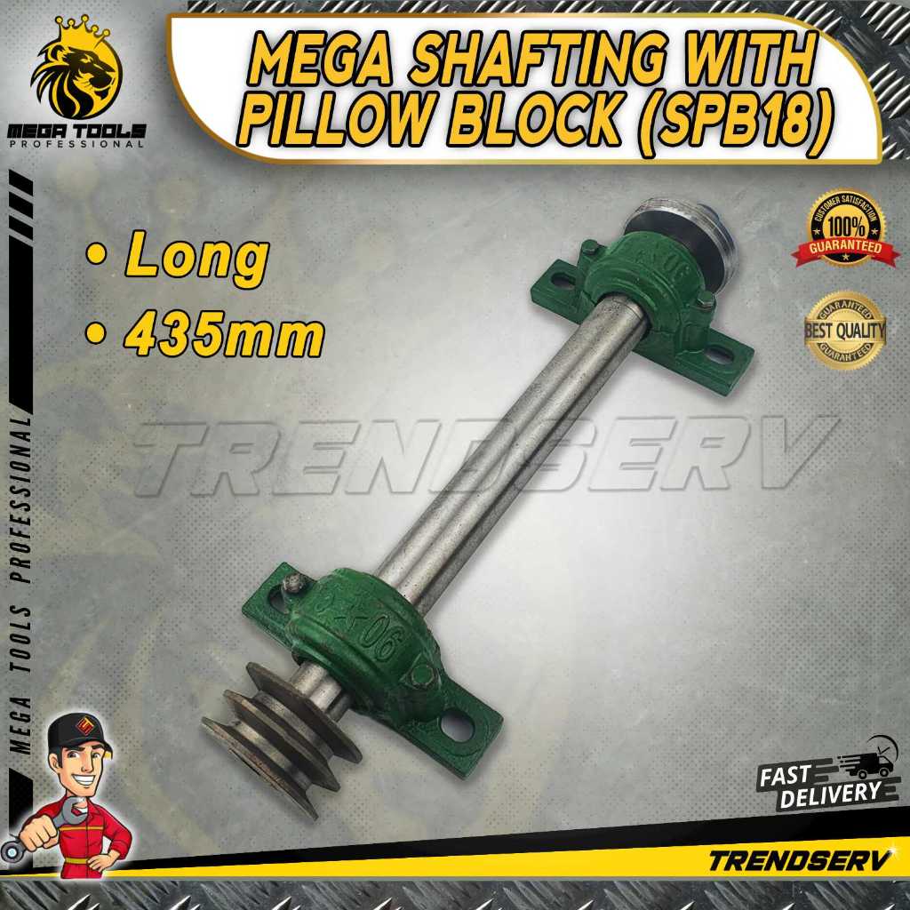 Shafting with Pillow Block LONG 415MM Shopee Philippines