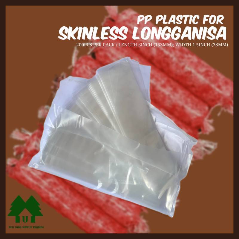 Ice Candy Plastic / Skinless Plastic Casing / CLEAR PP PLASTIC BAG HAM ...