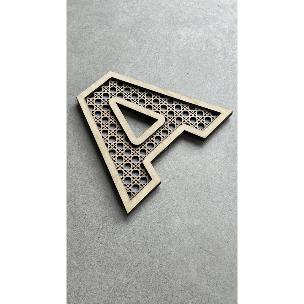 LASER CUT SOLIHIYA STYLE LETTERS / ALPHABET | Shopee Philippines