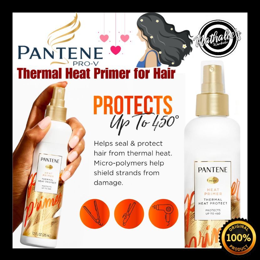 ONHAND PANTENE PROV Heat Protectant Spray, Thermal Heat Primer for