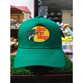 Bass Pro Shop Fishing Original Logo Unisex Flat Brim Baseball Cap