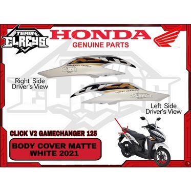 BODY COVER FOR CLICK V2 125 2021 MODEL MATTWHITE | Shopee Philippines