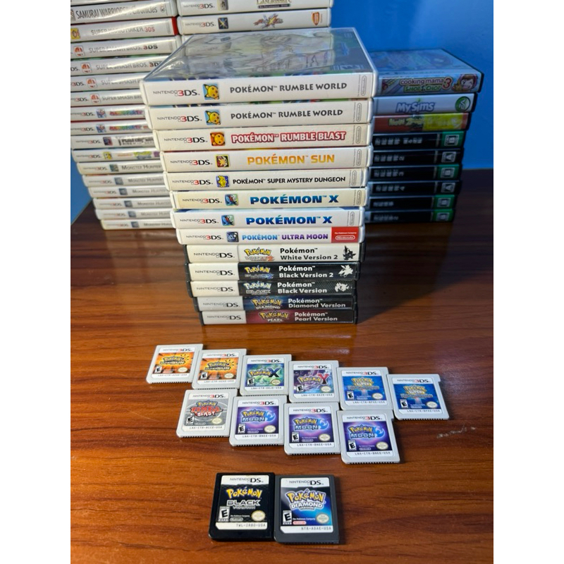 Preowned Nintendo DS, 2DS & 3DS Pokemon Games List Shopee Philippines