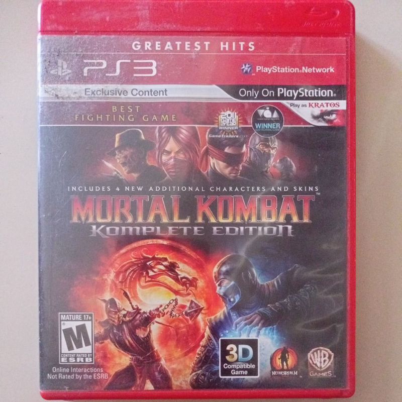 Ps3 mortal Kombat complete edition | Shopee Philippines