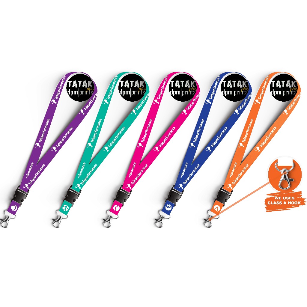 Teleperformance Lanyard ID Lace ID Cord Sling Sublimation | Shopee ...