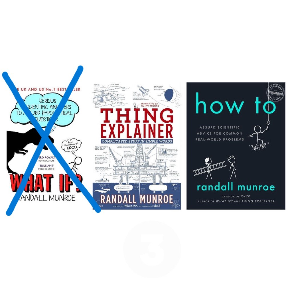 SPECIAL LINK for 2 books only (Randall Munroe - Thing Explainer and How ...