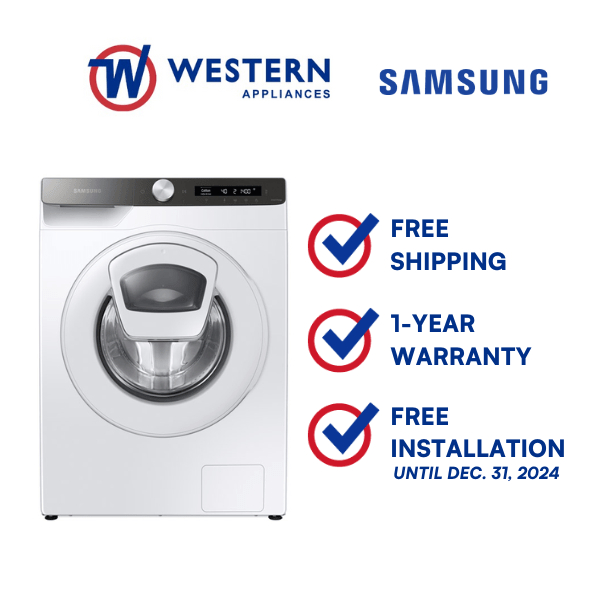 Samsung WW75T554DTT 7.5 Kg Digital Inverter Front Load Washer | Shopee ...