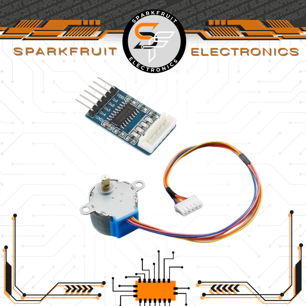 Stepper Motor With ULN2003 Driver Board 28ybj-48 DC 5V 4 Phase 5 Wire ...