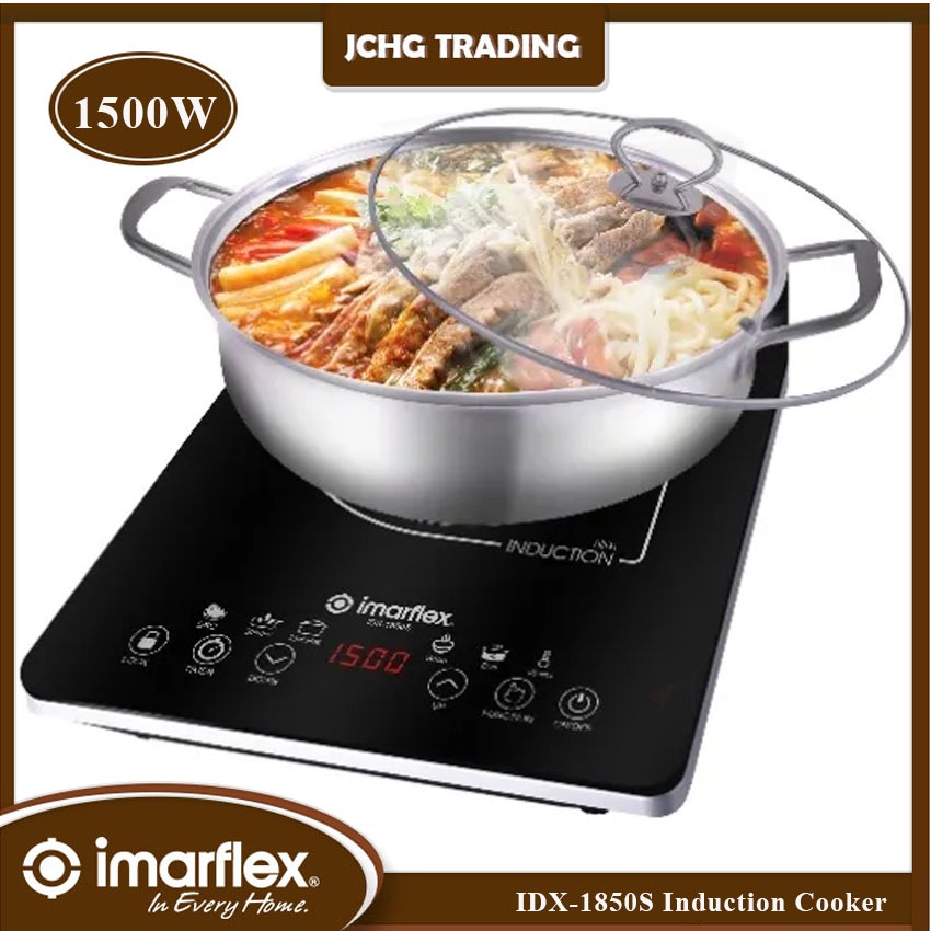 Imarflex Idx 1850s Slim Induction Cooker 50mm 6 Preset Function Shopee Philippines 6046