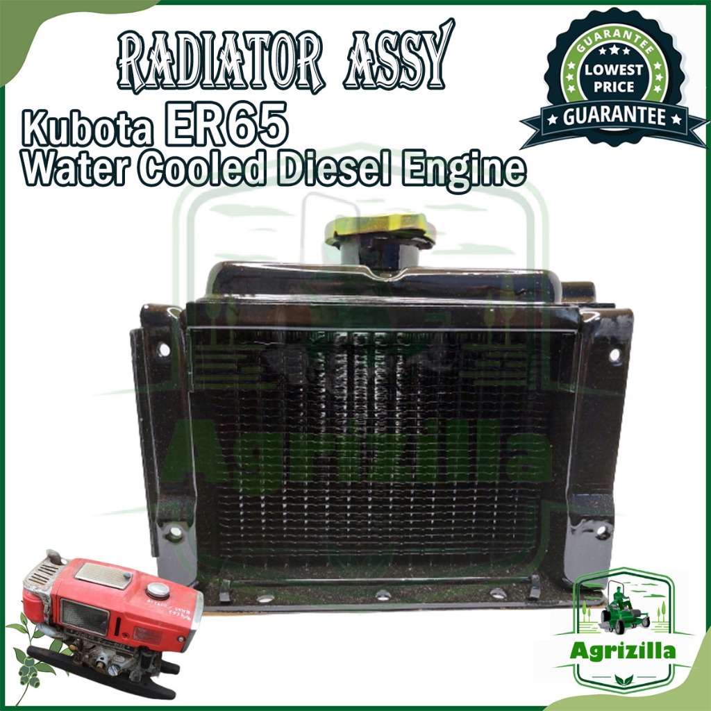 Radiator Assy Kubota ER65 Water Cooled Diesel Engine | Shopee Philippines