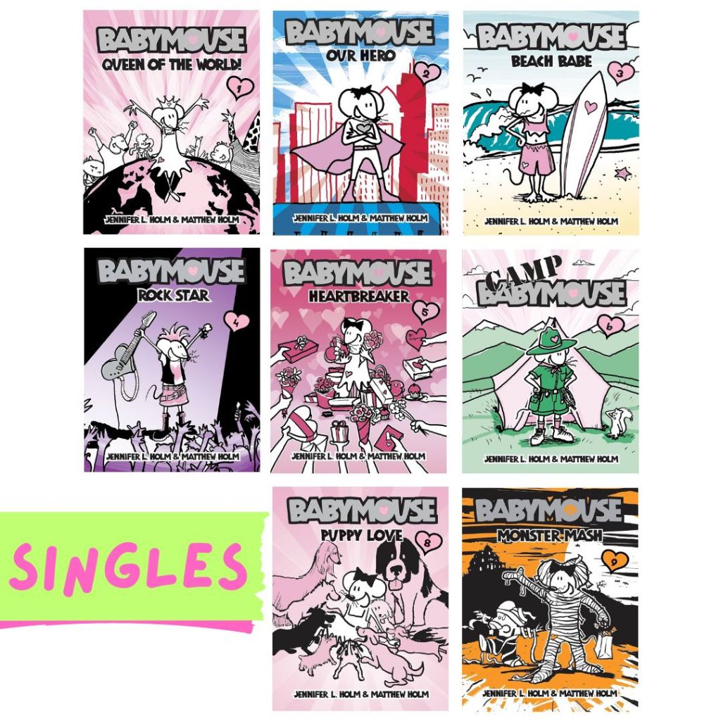 Babymouse (SINGLES) graphic novel, brand new softcover | Shopee Philippines